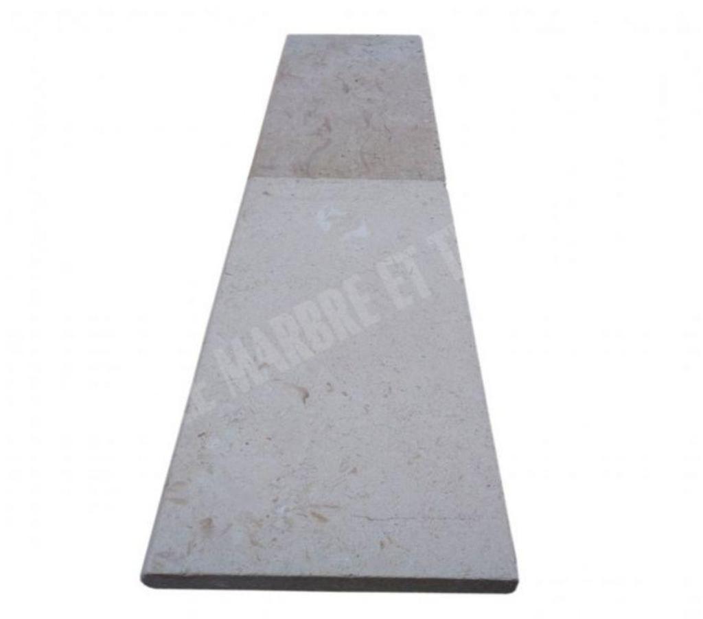 Décoration - art Var Forcalqueiret - 83136 - Photos Vivastreet Calcaire Myra Beige Margelle Bord Arrondi 30x60 cm