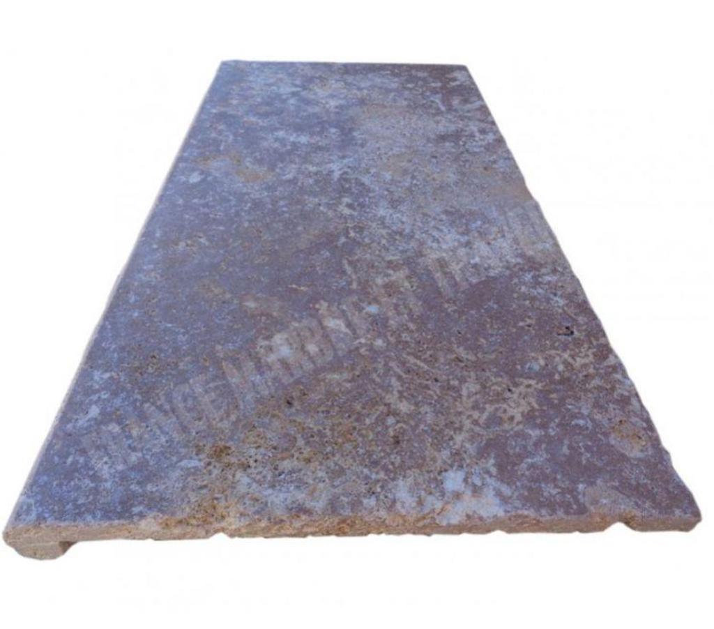 Décoration - art Var Forcalqueiret - 83136 - Photos Vivastreet Travertin Walnut Noisette Nez de Marche Arrondi 30x60 cm