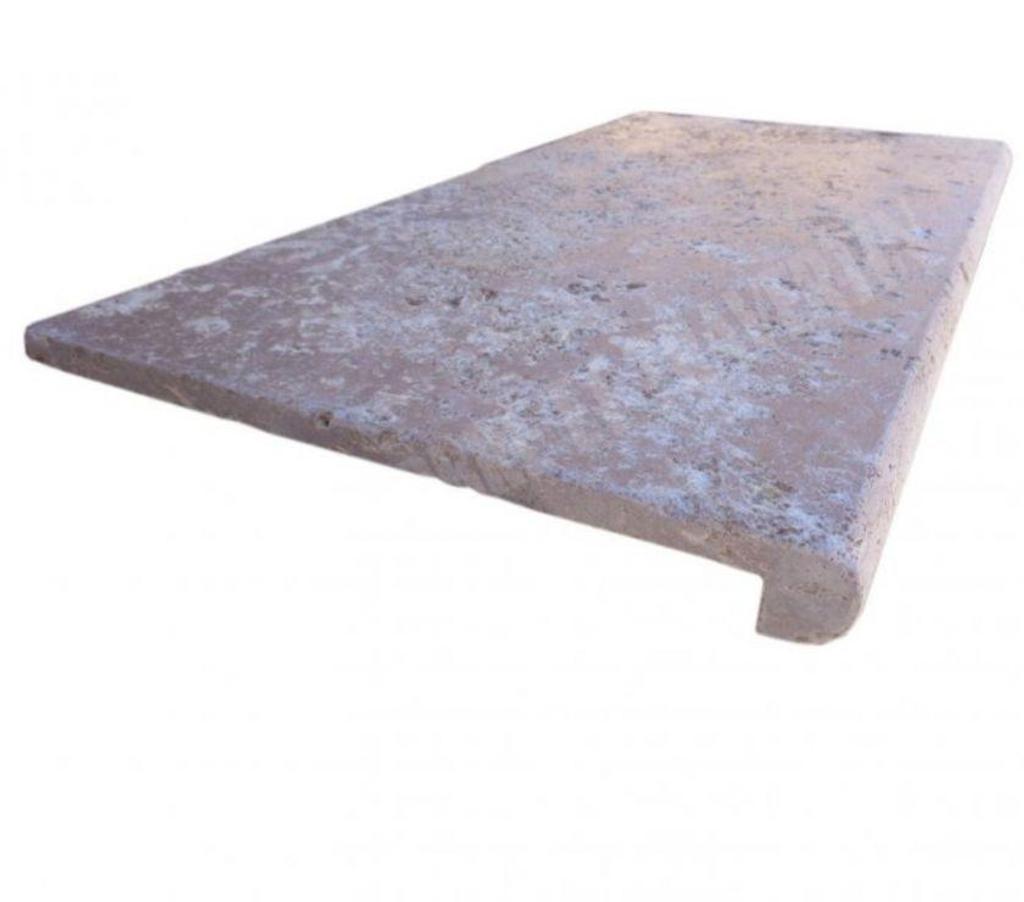 Décoration - art Var Forcalqueiret - 83136 - Photos Vivastreet Travertin Walnut Noisette Nez de Marche Arrondi 30x60 cm