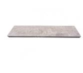 Travertin Walnut Noisette Nez de Marche Ogee 120x30 cm