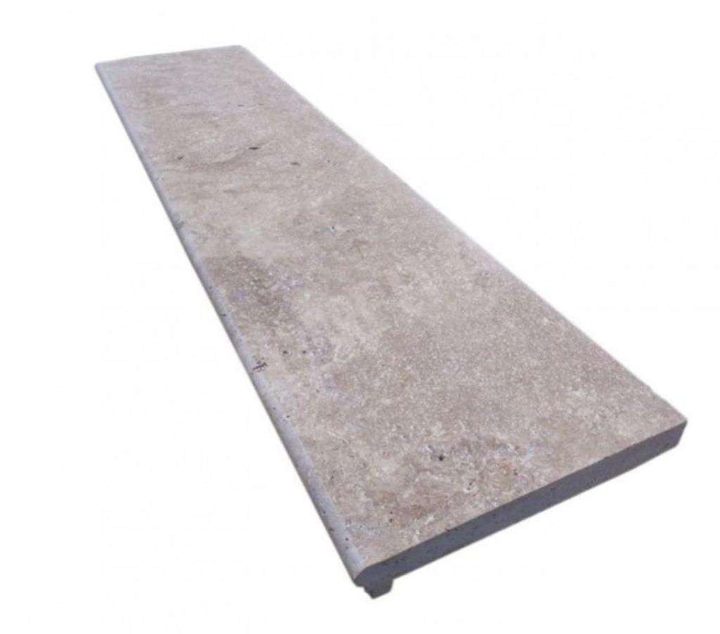 Décoration - art Var Forcalqueiret - 83136 - Photos Vivastreet Travertin Walnut Noisette Nez de Marche Ogee 120x30 cm