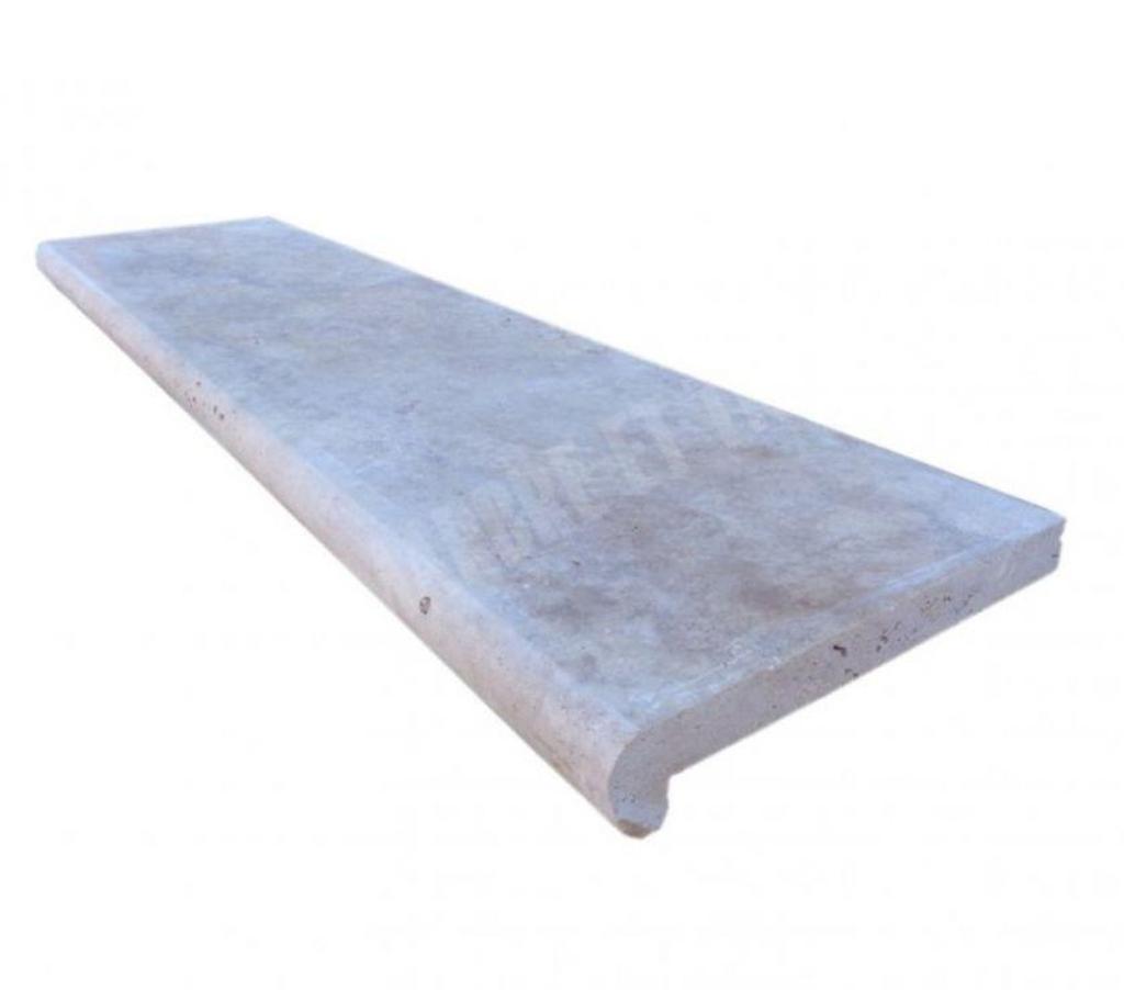 Décoration - art Var Forcalqueiret - 83136 - Photos Vivastreet Travertin Walnut Noisette Nez de Marche Arrondi 120x30 cm