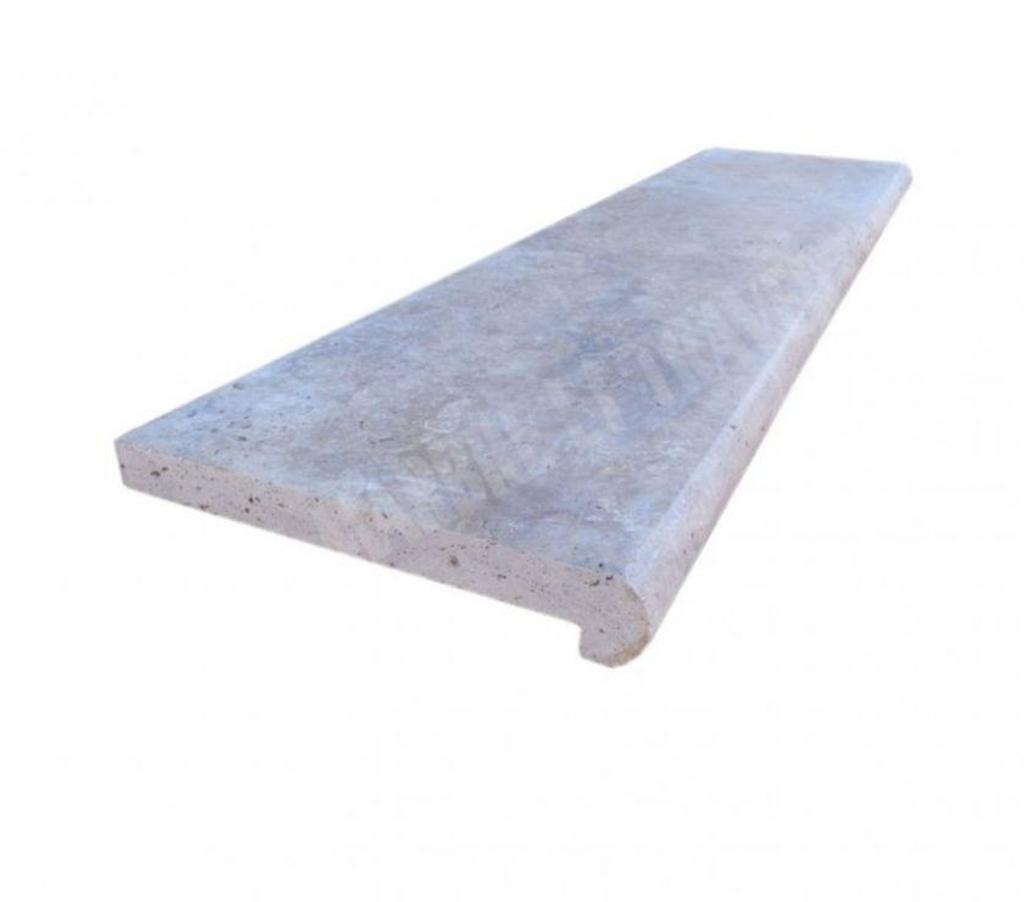 Décoration - art Var Forcalqueiret - 83136 - Photos Vivastreet Travertin Walnut Noisette Nez de Marche Arrondi 120x30 cm