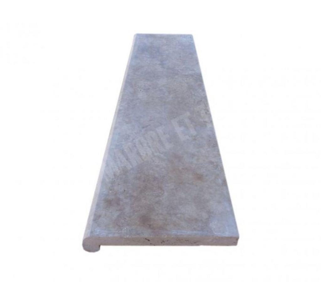 Décoration - art Var Forcalqueiret - 83136 - Photos Vivastreet Travertin Walnut Noisette Nez de Marche Arrondi 120x30 cm