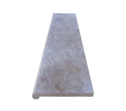 Décoration - art Forcalqueiret Var - Photos Vivastreet Travertin Walnut Noisette Nez de Marche Arrondi 120x30 cm