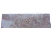  Travertin Walnut Noisette Nez de Marche Droit 100x30 cm