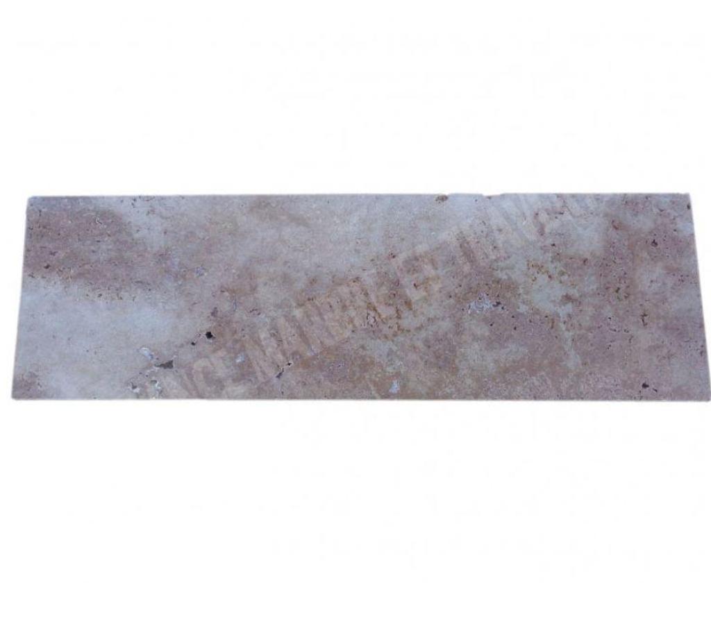 Décoration - art Var Forcalqueiret - 83136 - Photos Vivastreet Travertin Walnut Noisette Nez de Marche Droit 100x30 cm