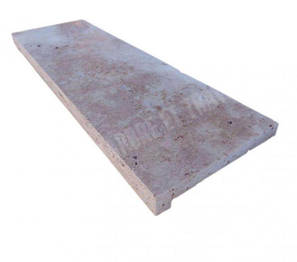 Décoration - art Var Forcalqueiret - 83136 - Photos Vivastreet Travertin Walnut Noisette Nez de Marche Droit 100x30 cm