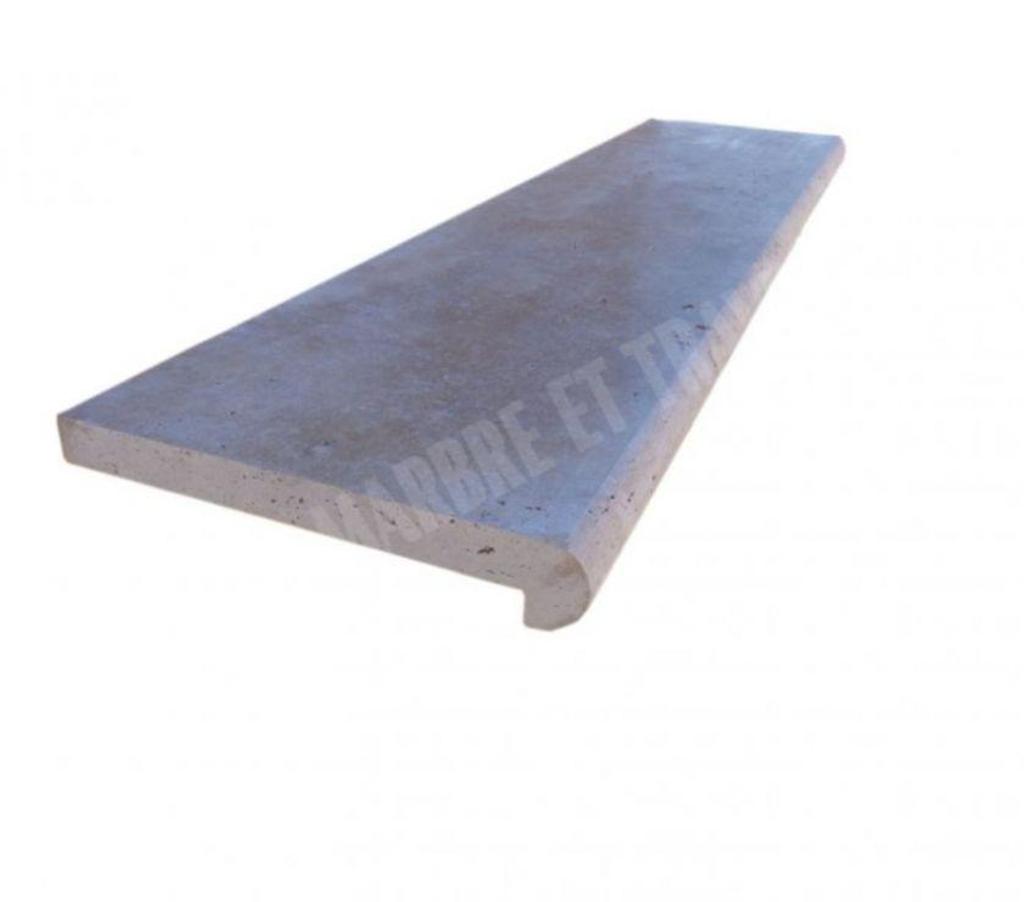 Décoration - art Var Forcalqueiret - 83136 - Photos Vivastreet Travertin Walnut Noisette Nez de Marche Arrondi 100x30 cm