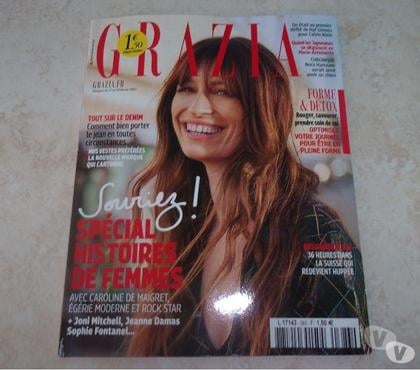 Livres occasion Ardoix Ardèche - Photos Vivastreet Magazine Grazia N°383 - Semaine du 17 au 230217