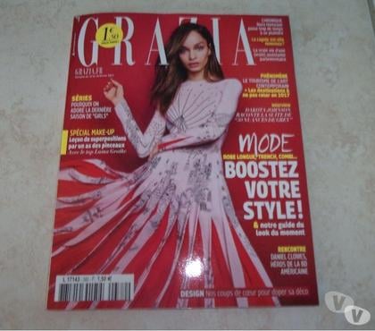 Livres occasion Ardoix Ardèche - Photos Vivastreet Magazine Grazia N°382 - Semaine du 10 au 160217