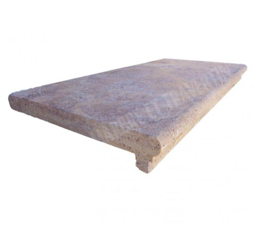  Var Forcalqueiret - 83136 - Photos Vivastreet Travertin Walnut Noisette Nez de Marche Ogee 30x60 cm