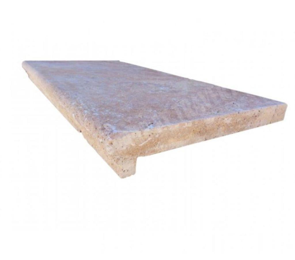  Var Forcalqueiret - 83136 - Photos Vivastreet Travertin Walnut Noisette Nez de Marche Ogee 30x60 cm