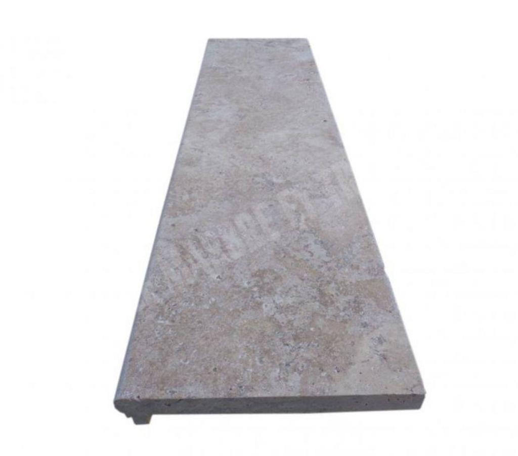 Décoration - art Var Forcalqueiret - 83136 - Photos Vivastreet Travertin Classique Beige Nez de Marche Ogee 120x30 cm 