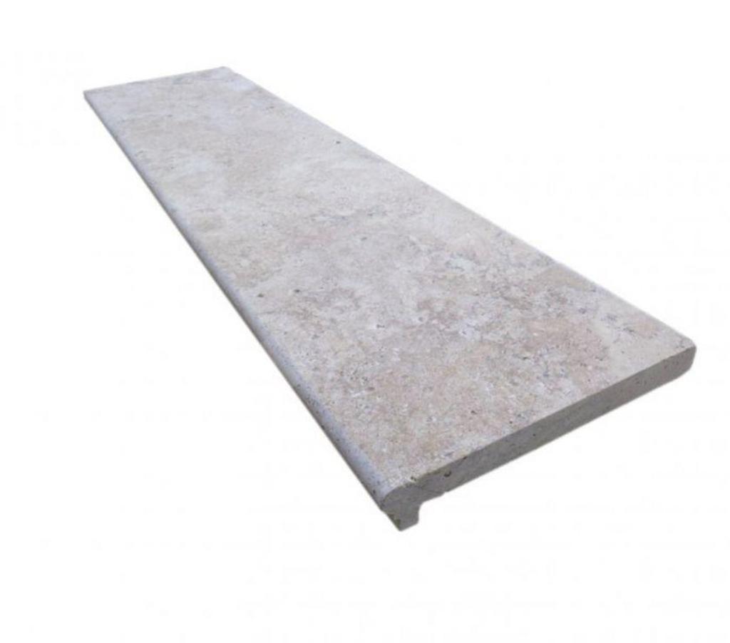 Décoration - art Var Forcalqueiret - 83136 - Photos Vivastreet Travertin Classique Beige Nez de Marche Ogee 120x30 cm 