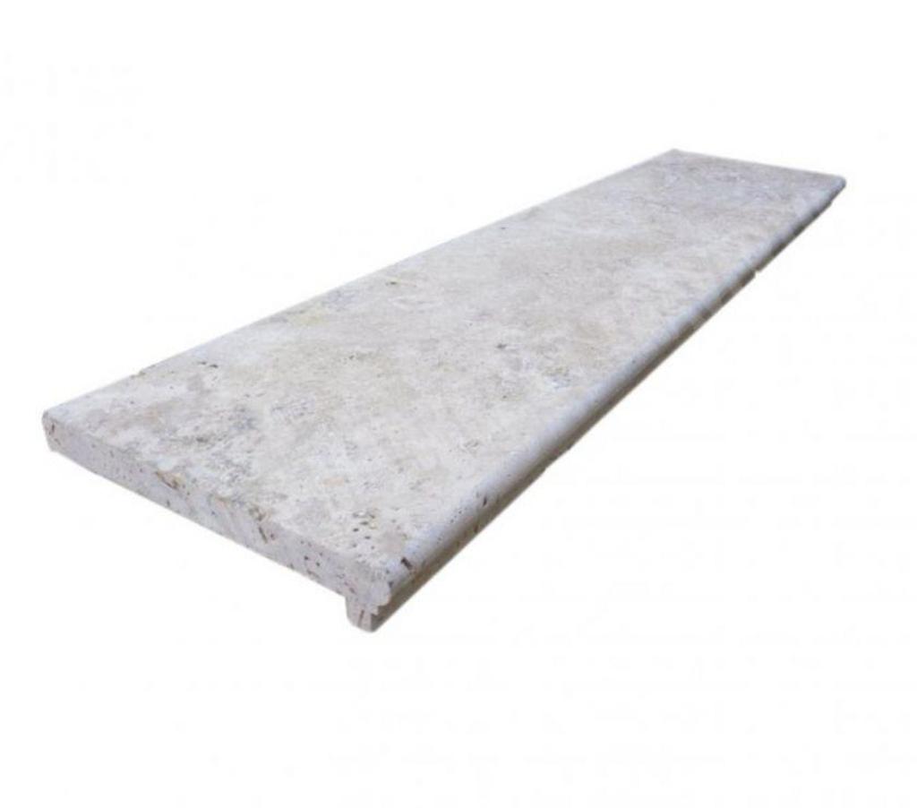 Décoration - art Var Forcalqueiret - 83136 - Photos Vivastreet Travertin Classique Beige Nez de Marche Ogee 120x30 cm 