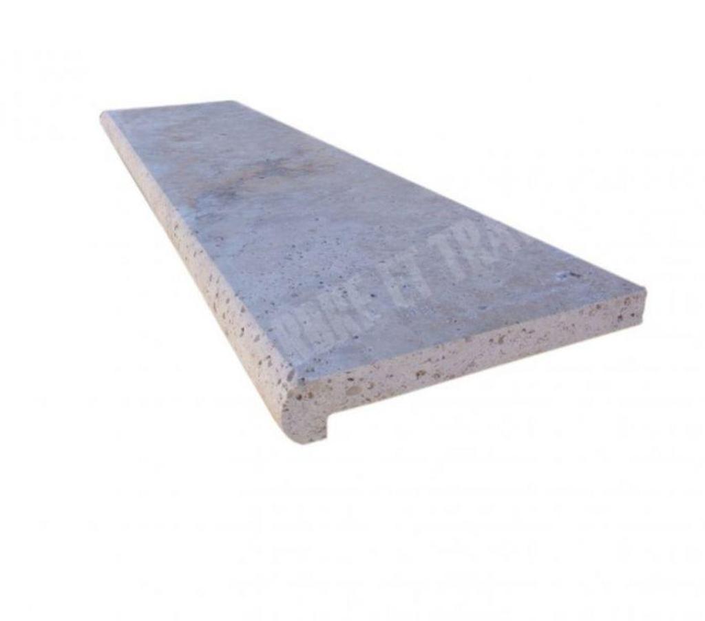 Décoration - art Var Forcalqueiret - 83136 - Photos Vivastreet Travertin Classique Nez de Marche Arrondi 100x30 cm