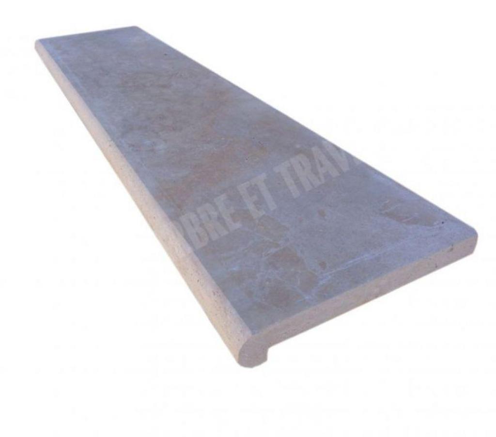 Décoration - art Var Forcalqueiret - 83136 - Photos Vivastreet Travertin Classique Nez de Marche Arrondi 100x30 cm