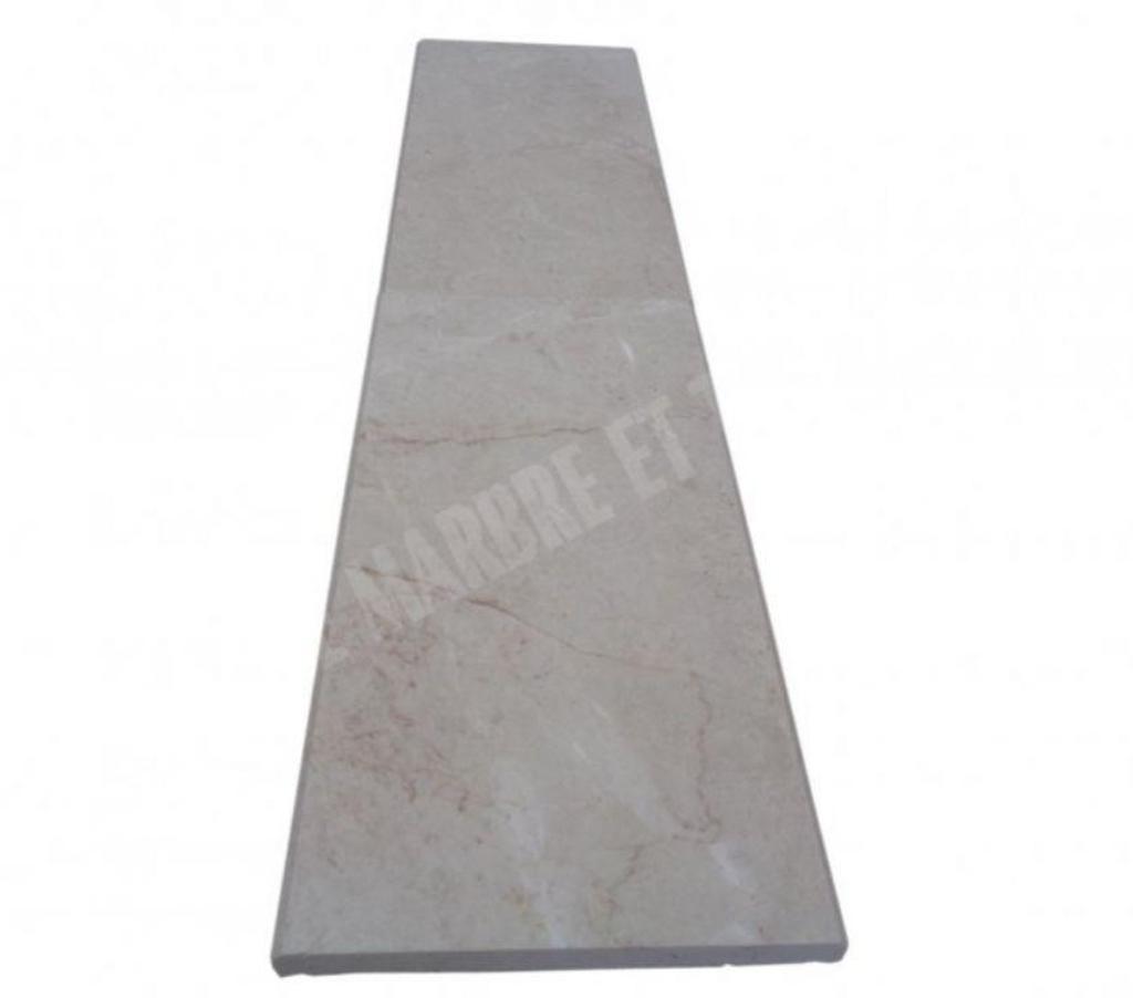 Décoration - art Var Forcalqueiret - 83136 - Photos Vivastreet Marbre Beige Marfil Couvertine 2 bord Goute d'eau Chanfrein