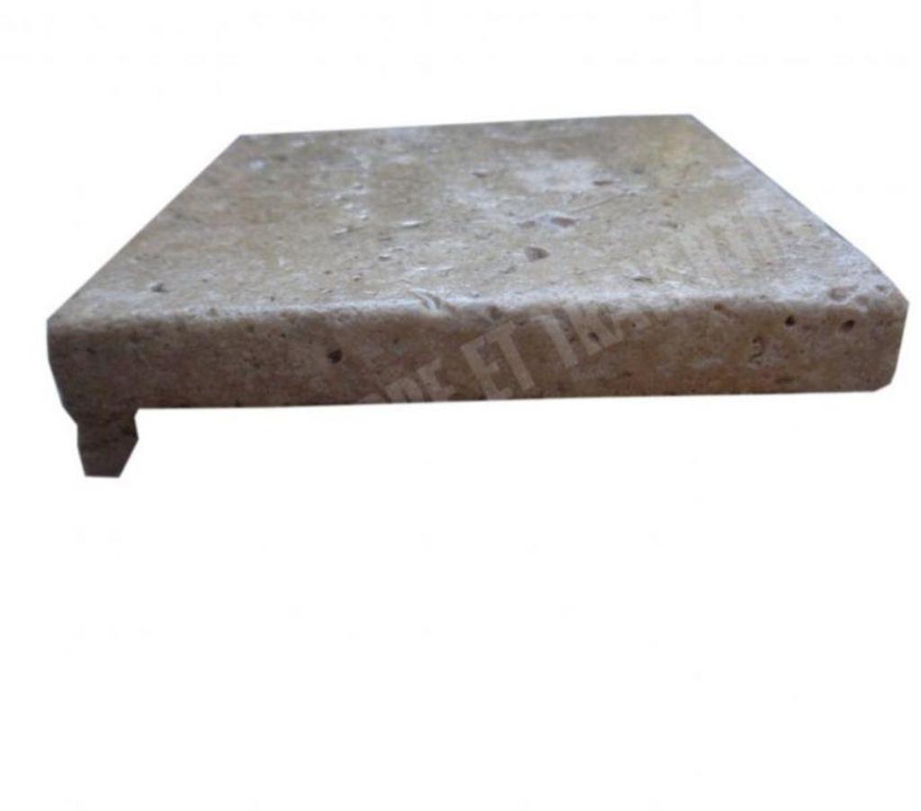 Décoration - art Var Forcalqueiret - 83136 - Photos Vivastreet Travertin Walnut Nez de Marche Angle Droit 10x10 cm