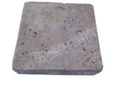  Travertin Walnut Nez de Marche Angle Droit 10x10 cm