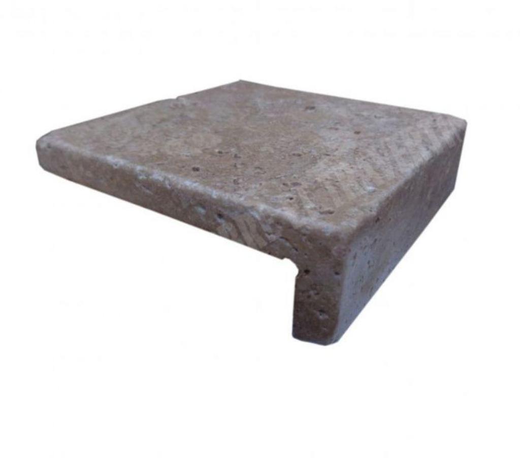 Décoration - art Var Forcalqueiret - 83136 - Photos Vivastreet Travertin Walnut Nez de Marche Angle Droit 10x10 cm