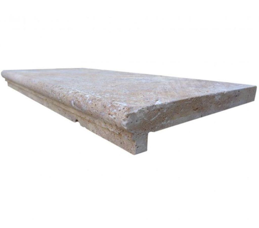 Décoration - art Var Forcalqueiret - 83136 - Photos Vivastreet Travertin Jaune Or Nez de Marche Ogee 30x60 cm