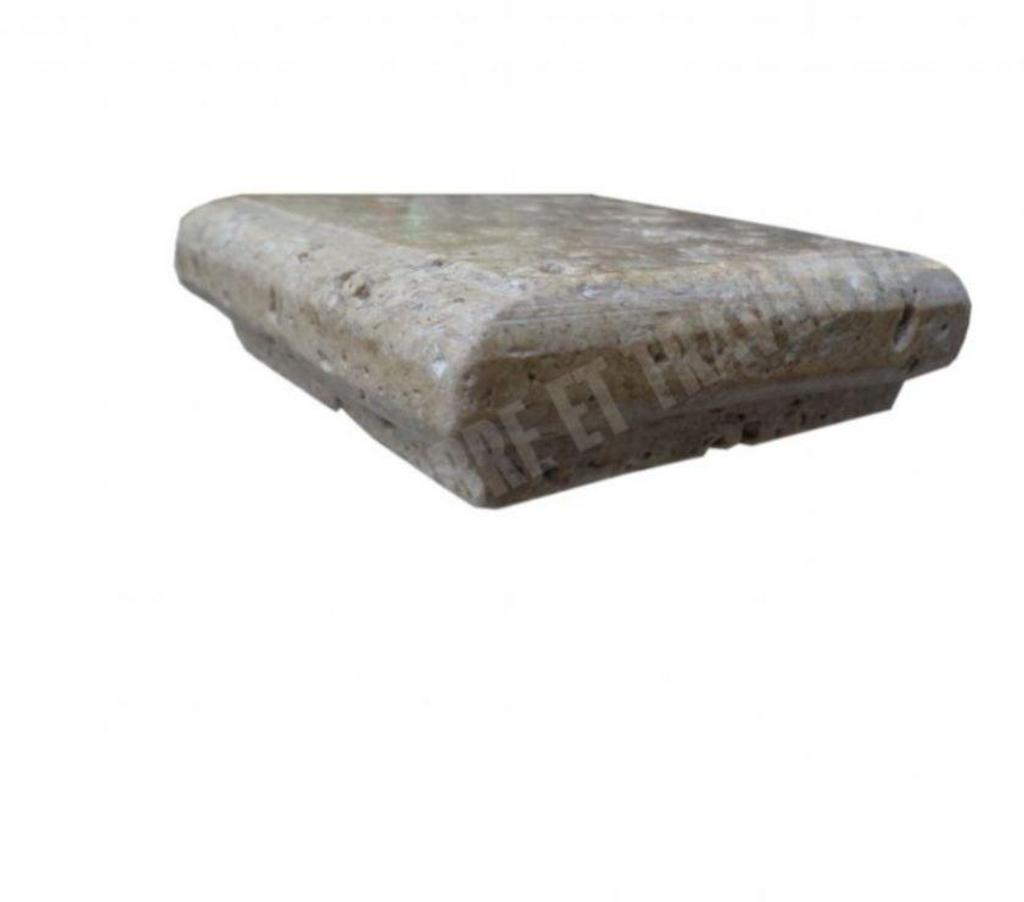 Décoration - art Var Forcalqueiret - 83136 - Photos Vivastreet Travertin Walnut Nez de Marche Angle Ogee 10x10 cm