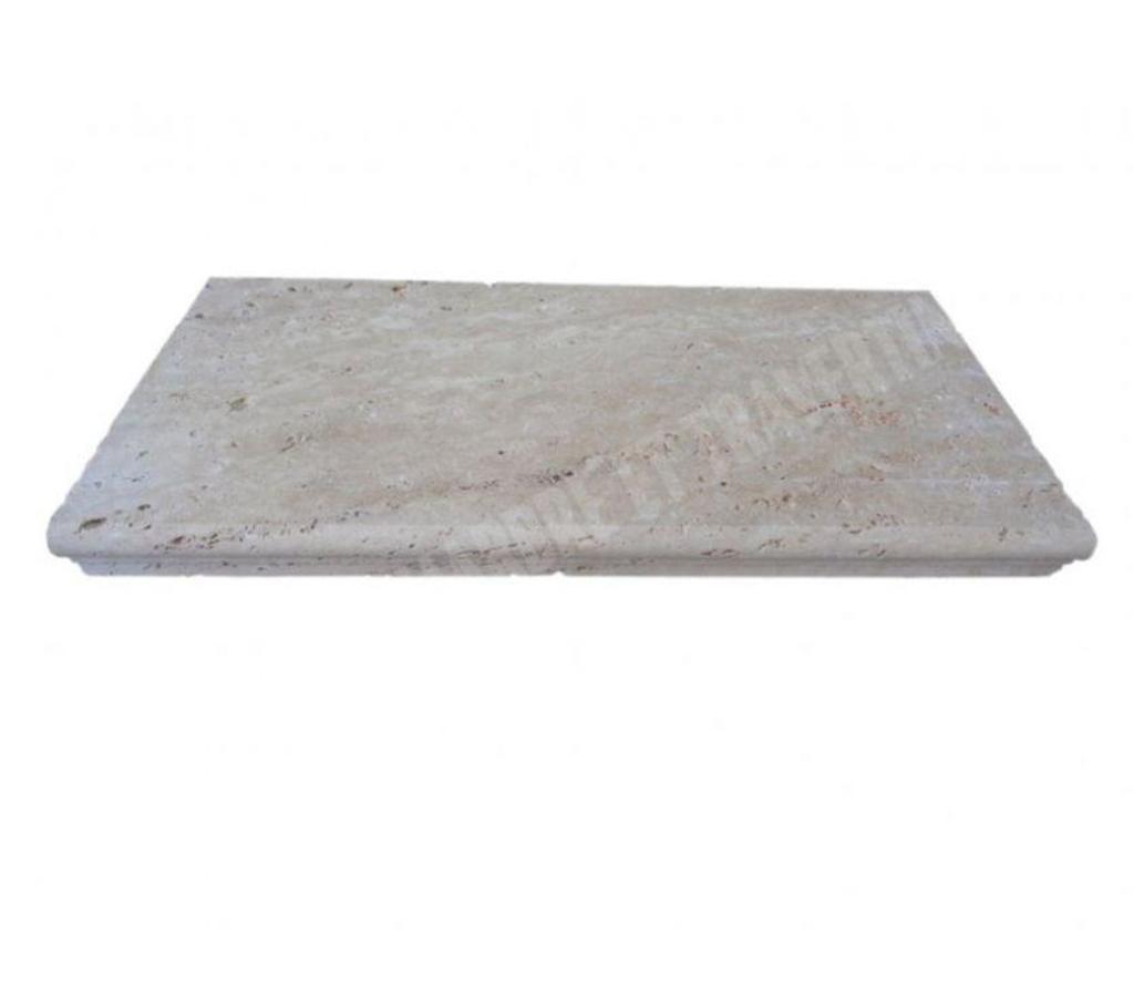 Décoration - art Var Forcalqueiret - 83136 - Photos Vivastreet Travertin Classique Beige Nez de Marche Ogee 30x60 cm