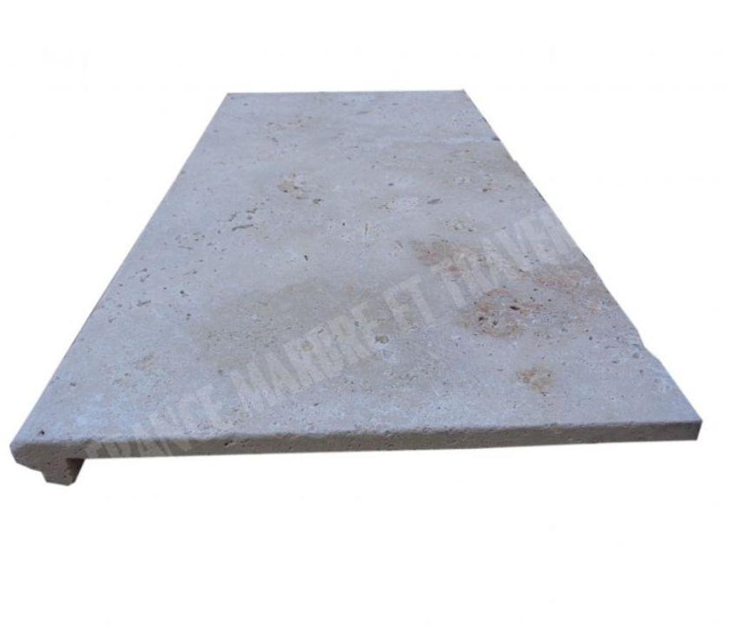 Décoration - art Var Forcalqueiret - 83136 - Photos Vivastreet Travertin Classique Beige Nez de Marche Ogee 30x60 cm