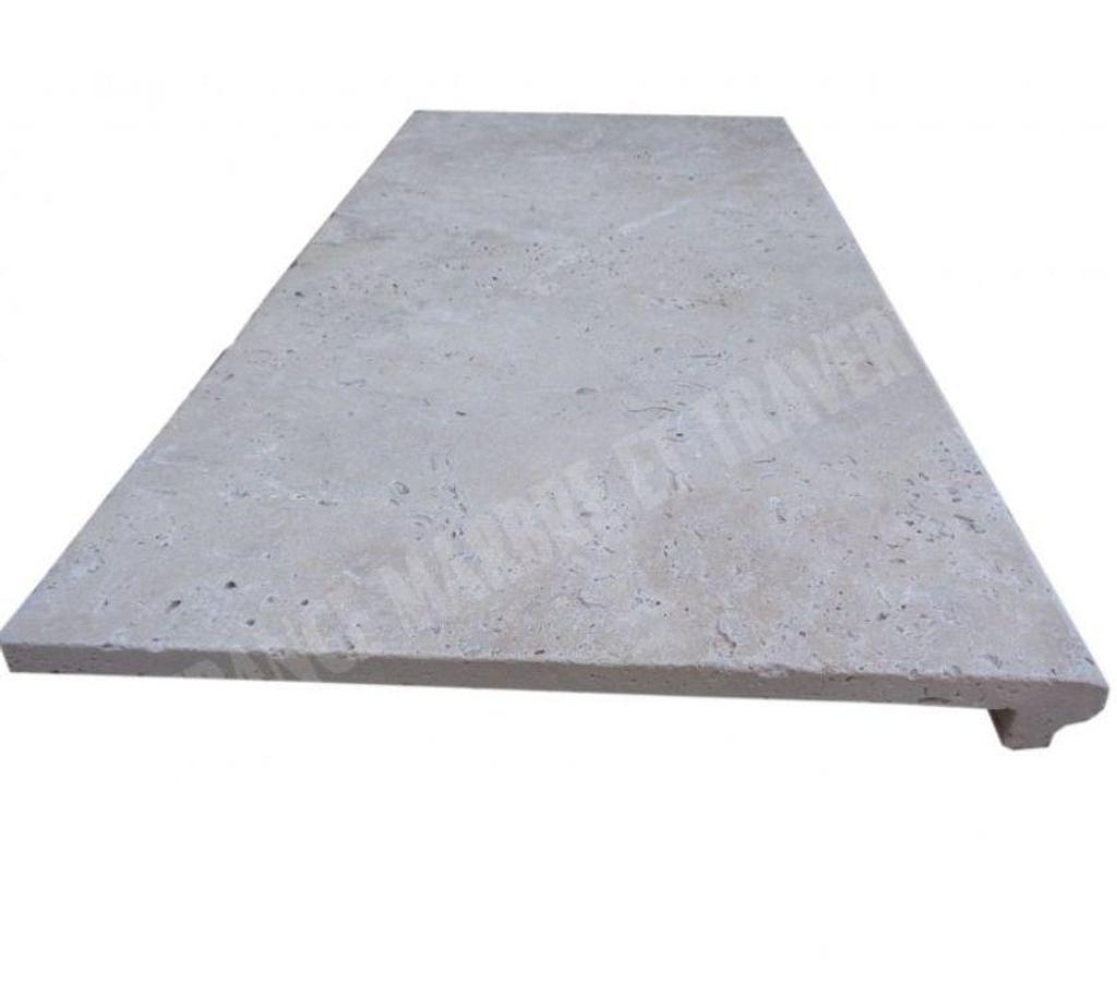 Décoration - art Var Forcalqueiret - 83136 - Photos Vivastreet Travertin Classique Beige Nez de Marche Ogee 30x60 cm