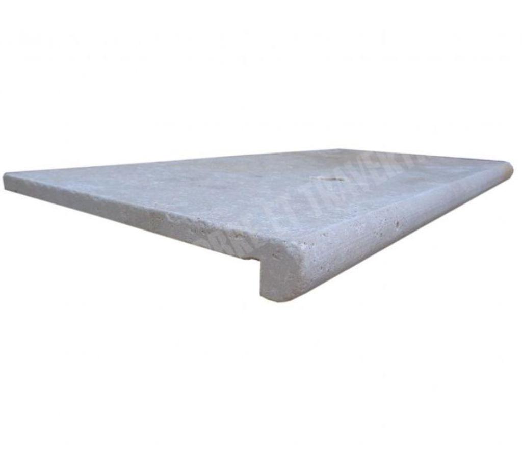 Décoration - art Var Forcalqueiret - 83136 - Photos Vivastreet Travertin Classique Beige Nez de Marche Arrondi 30x60 cm