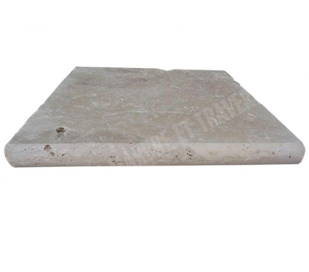 Décoration - art Var Forcalqueiret - 83136 - Photos Vivastreet Travertin Classique Nez de Marche Arrondi 30x30 cm