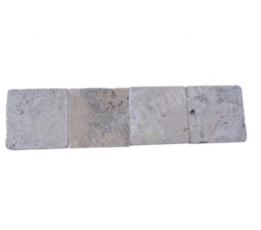 Décoration - art Var Forcalqueiret - 83136 - Photos Vivastreet Travertin Classique Nez de Marche Droit 10x10 cm