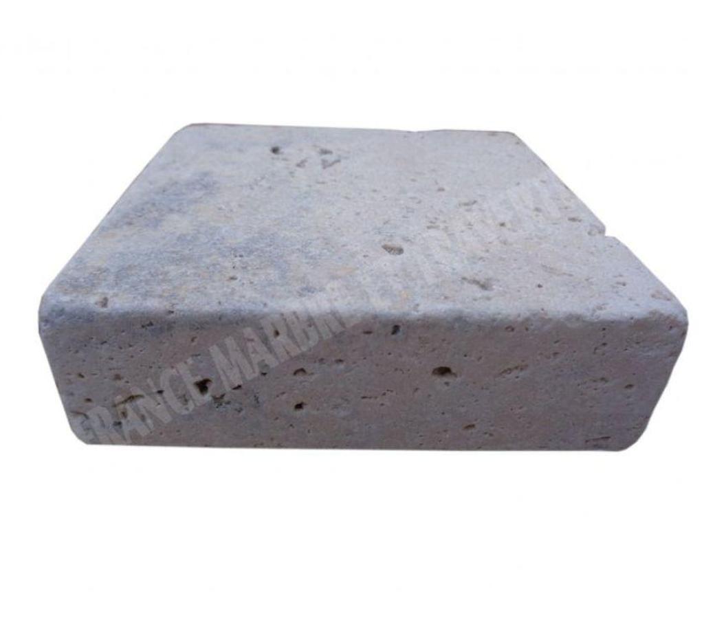 Décoration - art Var Forcalqueiret - 83136 - Photos Vivastreet Travertin Classique Nez de Marche Droit 10x10 cm