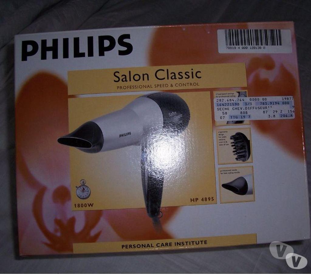 Beauté - Santé Vendée Soullans - 85300 - Photos Vivastreet SECHE CHEVEUX PHILIPS PROFFESSIONNEL NEUF