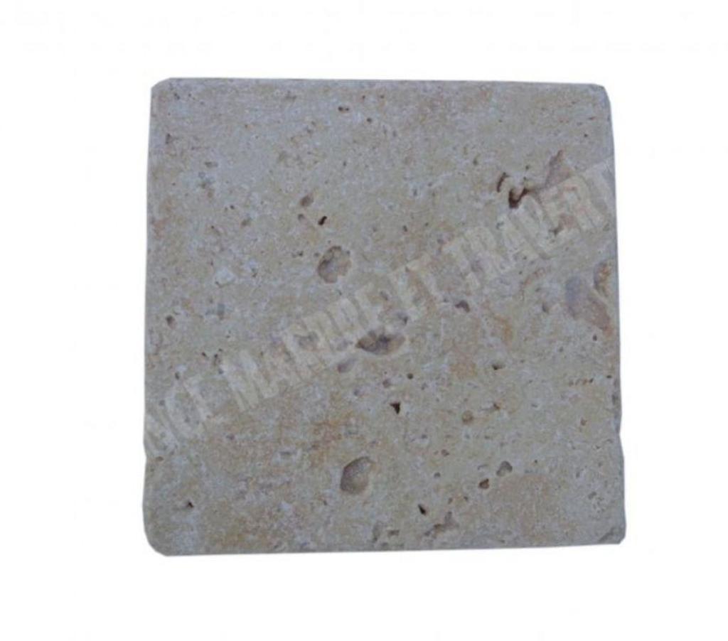 Décoration - art Var Forcalqueiret - 83136 - Photos Vivastreet Travertin Classique Clair Nez de Marche Angle Droit 10x10 cm