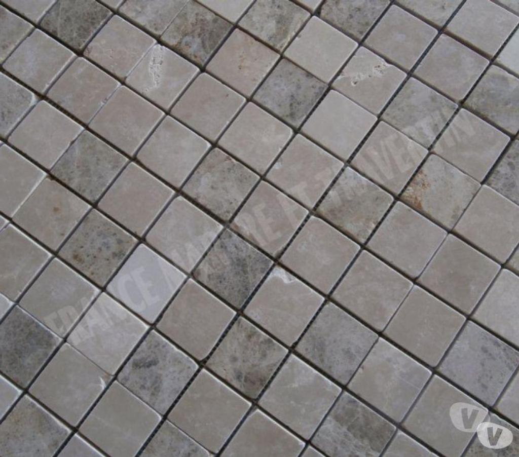 Décoration - art Var Forcalqueiret - 83136 - Photos Vivastreet Marbre Beige - Emperrador Mosaïque 4,8x4,8cm