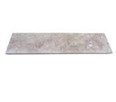  Travertin Walnut Noisette Nez de Marche Ogee 120x30 cm