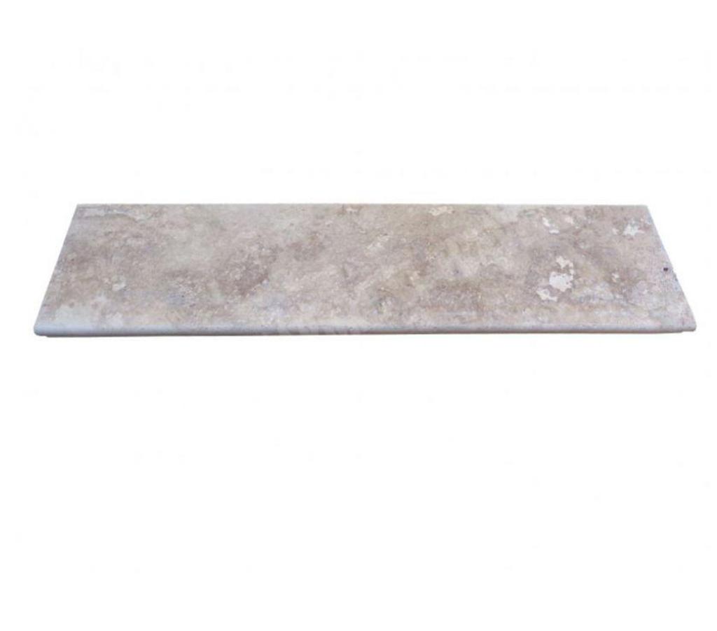 Décoration - art Var Forcalqueiret - 83136 - Photos Vivastreet Travertin Walnut Noisette Nez de Marche Ogee 120x30 cm