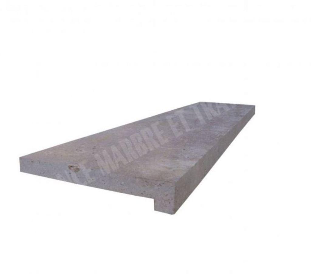 Décoration - art Var Forcalqueiret - 83136 - Photos Vivastreet Travertin Walnut Noisette Nez de Marche Droit 120x30 cm