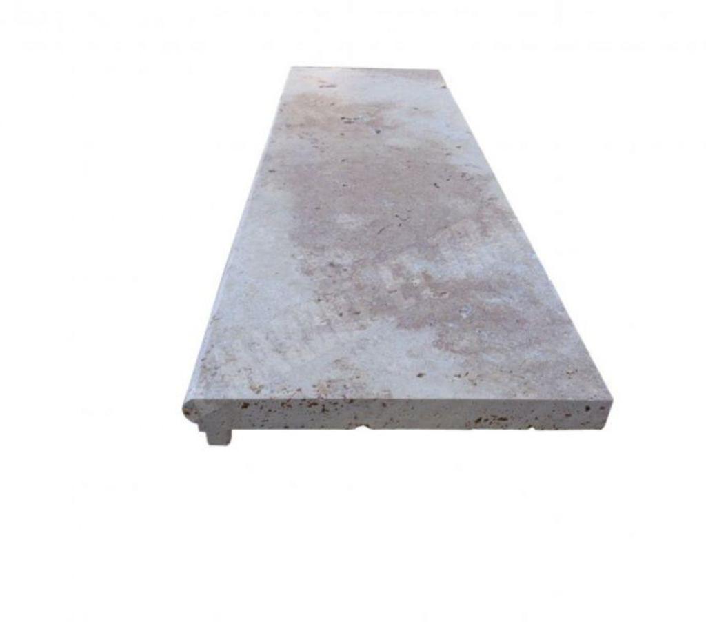 Décoration - art Var Forcalqueiret - 83136 - Photos Vivastreet Travertin Walnut Noisette Nez de Marche Ogee 100x30 cm