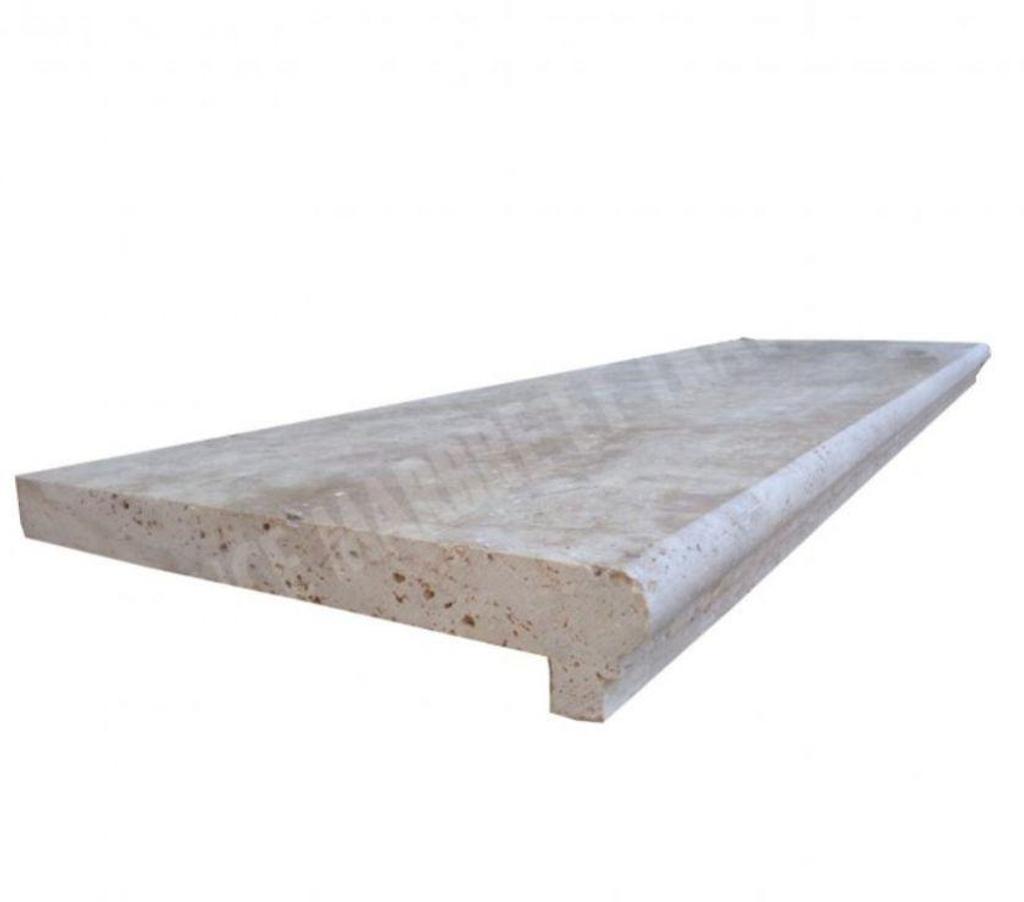 Décoration - art Var Forcalqueiret - 83136 - Photos Vivastreet Travertin Walnut Noisette Nez de Marche Ogee 100x30 cm