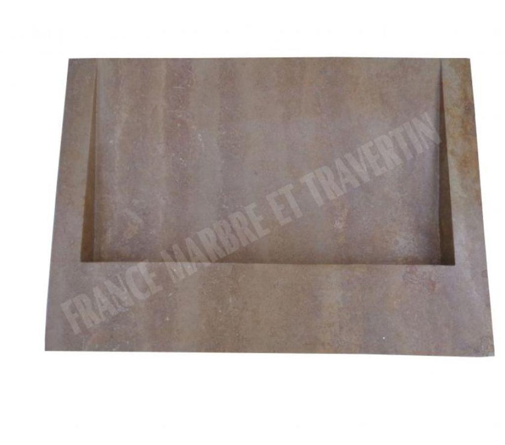 Décoration - art Var Forcalqueiret - 83136 - Photos Vivastreet Travertin Noce Marron Évier Design 50x70 cm