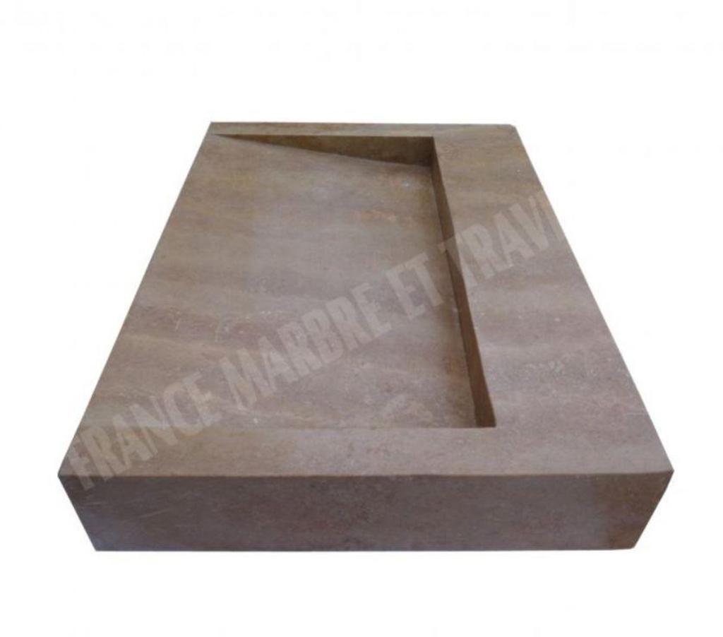 Décoration - art Var Forcalqueiret - 83136 - Photos Vivastreet Travertin Noce Marron Évier Design 50x70 cm