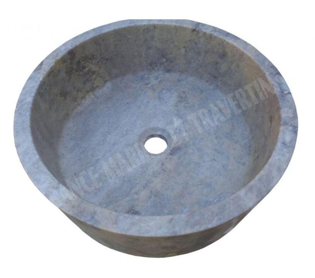 Décoration - art Var Forcalqueiret - 83136 - Photos Vivastreet Travertin Gris Silver Vasque Cylindre