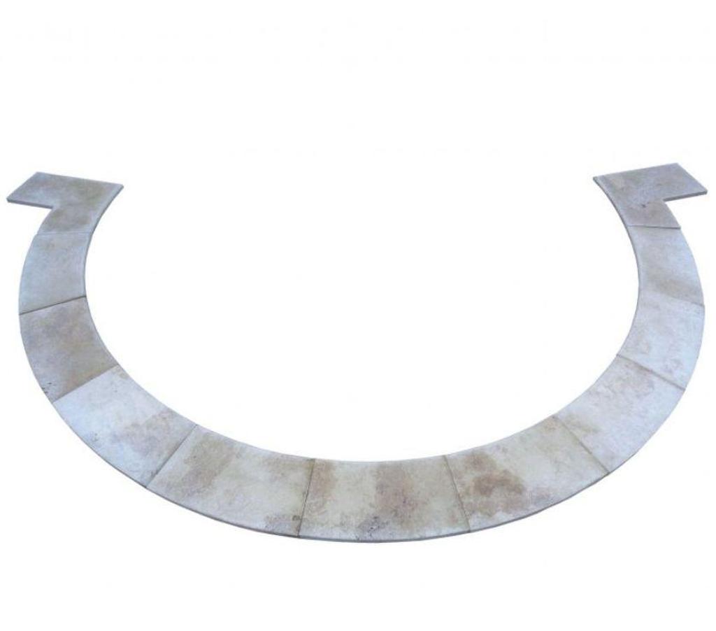 Décoration - art Var Forcalqueiret - 83136 - Photos Vivastreet Travertin Classique Beige Piscine Escalier Romain