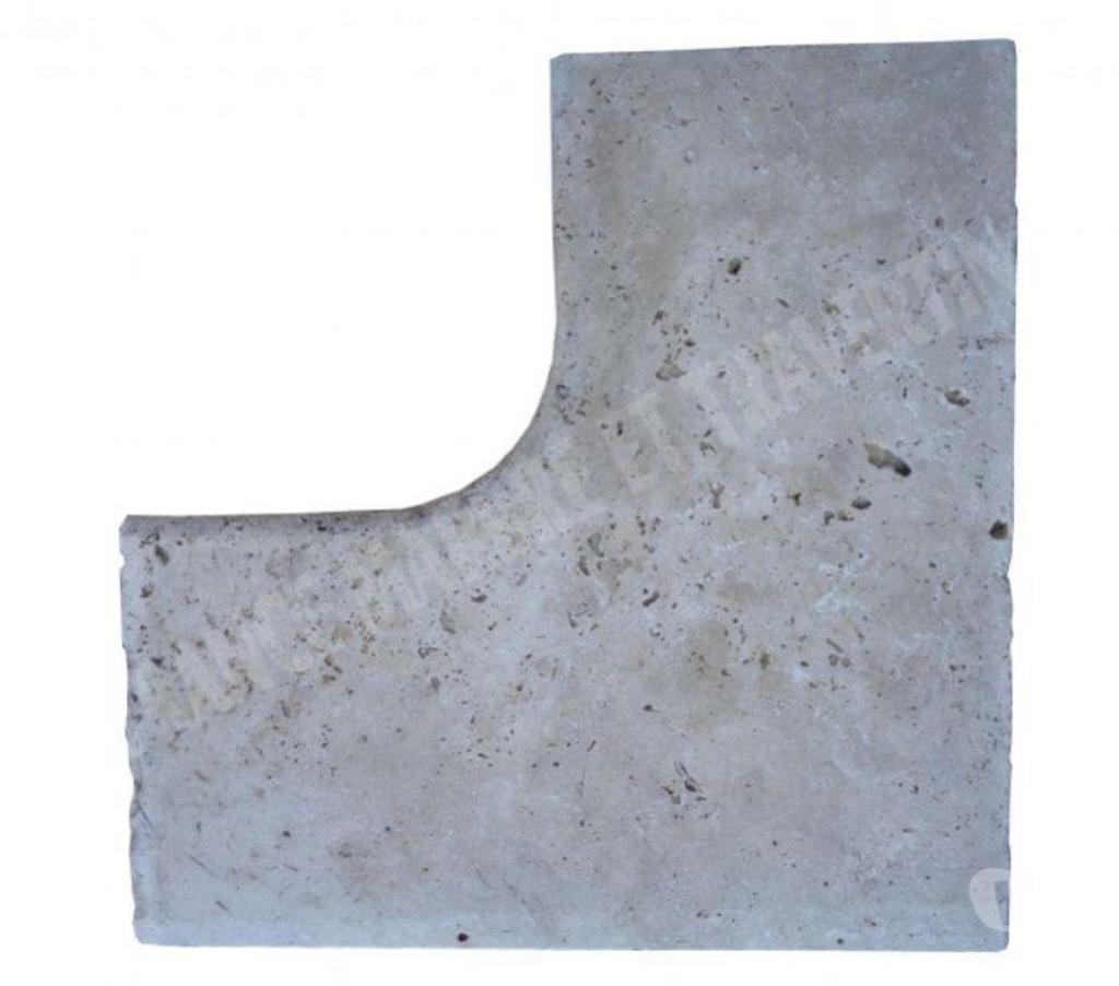 Décoration - art Var Forcalqueiret - 83136 - Photos Vivastreet Travertin Classique Beige Margelle Angle Rentrant