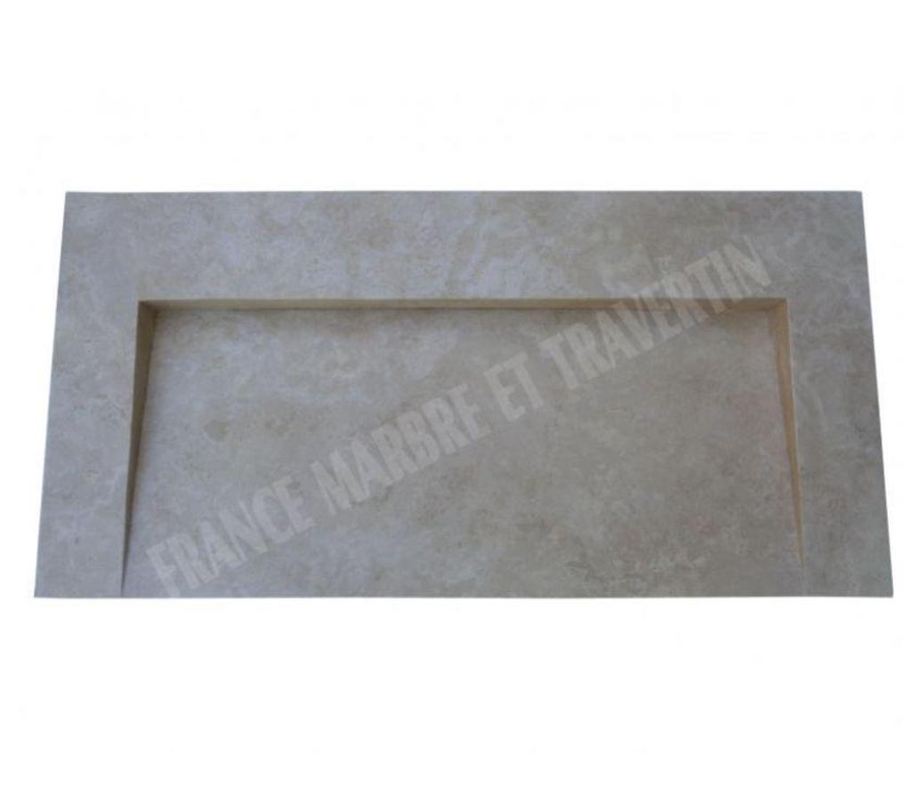 Décoration - art Var Forcalqueiret - 83136 - Photos Vivastreet Travertin Classique Beige Évier Design 100x50 cm