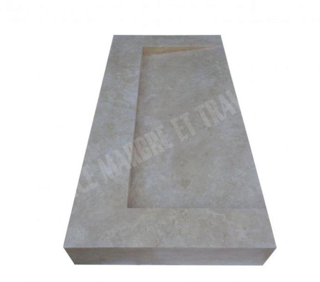 Décoration - art Var Forcalqueiret - 83136 - Photos Vivastreet Travertin Classique Beige Évier Design 100x50 cm
